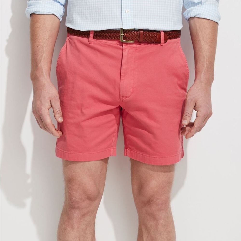 Vineyard Vines by Shep & Ian Men’s 7” Salmon Club Shorts 32